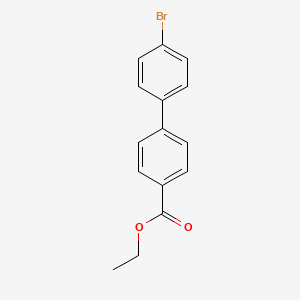 molecular formula C15H13BrO2 B2776705 4'-Bromobiphenyl-4-carboxylic acid ethyl ester CAS No. 84337-85-9