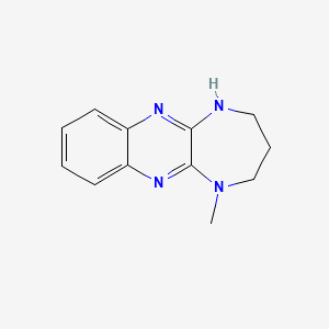 1-methyl-1H,2H,3H,4H,5H-[1,4]diazepino[2,3-b]quinoxaline