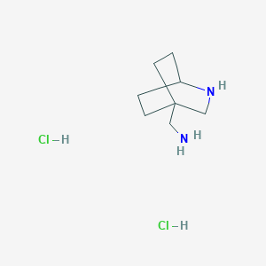 2-Azabicyclo[2.2.2]octan-4-ylmethanamine;dihydrochloride