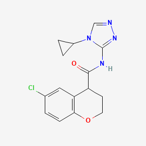 molecular formula C15H15ClN4O2 B2776875 JAG-UCB-a3ef7265-20 CAS No. 2223788-95-0