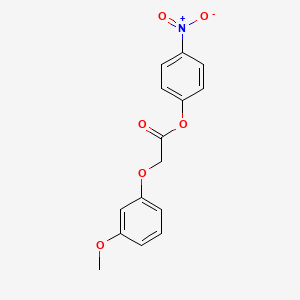 4-Nitrophenyl 2-(3-methoxyphenoxy)acetate
