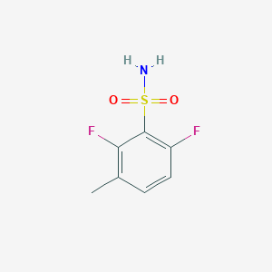 molecular formula C7H7F2NO2S B2777135 2,6-Difluoro-3-methylbenzenesulfonamide CAS No. 1548897-94-4