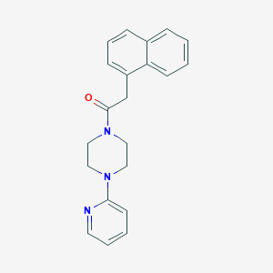2-Naphthyl-1-(4-(2-pyridyl)piperazinyl)ethan-1-one