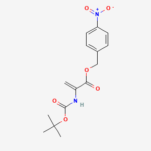 4-Nitrobenzyl 2-(tert-butoxycarbonylamino)acrylate
