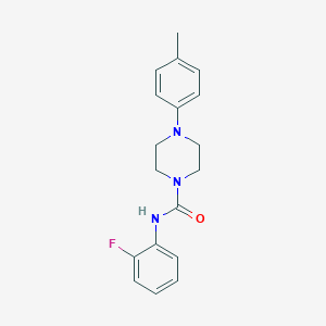 N-(2-fluorophenyl)-4-(4-methylphenyl)-1-piperazinecarboxamide
