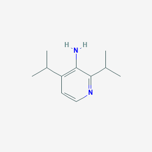 2,4-Bis(propan-2-yl)pyridin-3-amine