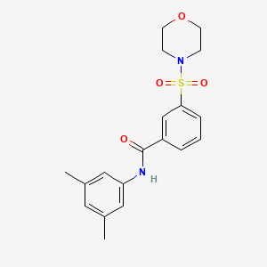 N-(3,5-dimethylphenyl)-3-(morpholinosulfonyl)benzamide