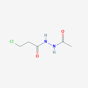 N'-Acetyl-3-chloropropanohydrazide