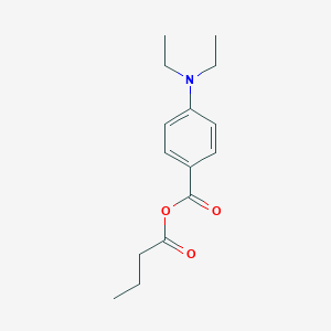 Butanoyl 4-(diethylamino)benzoate