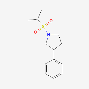 1-(Isopropylsulfonyl)-3-phenylpyrrolidine