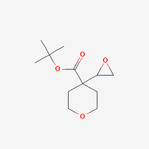 Tert-butyl 4-(oxiran-2-yl)oxane-4-carboxylate