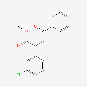 Methyl 2-(3-chlorophenyl)-4-oxo-4-phenylbutanoate