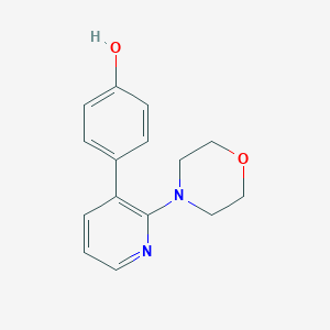 4-(2-Morpholin-4-ylpyridin-3-yl)phenol