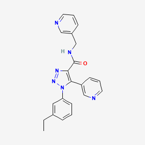 N-(tert-butyl)-3-(6-phenoxypyrimidin-4-yl)benzamide