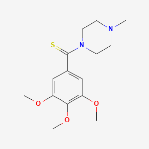 (4-Methylpiperazin-1-yl)-(3,4,5-trimethoxyphenyl)methanethione