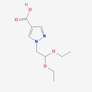 1-(2,2-diethoxyethyl)-1H-pyrazole-4-carboxylic acid