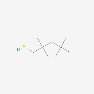 B2777767 2,2,4,4-Tetramethylpentane-1-thiol CAS No. 25360-10-5; 67952-62-9