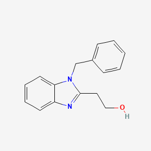 molecular formula C16H16N2O B2777944 2-(1-苄基-1H-苯并咪唑-2-基)乙醇 CAS No. 941478-98-4