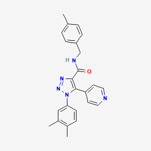 3-[3-(dimethylamino)propyl]-1-methyl-7-pyridin-4-ylpyrimido[4,5-d]pyrimidine-2,4(1H,3H)-dione