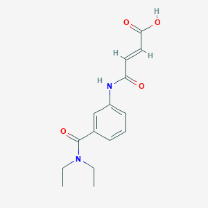 (E)-4-{3-[(Diethylamino)carbonyl]anilino}-4-oxo-2-butenoic acid