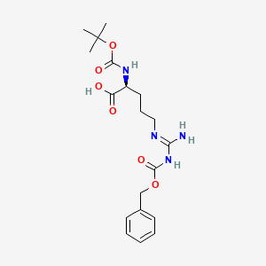 molecular formula C19H28N4O6 B2778031 Boc-Arg(Z)-OH CAS No. 51219-18-2