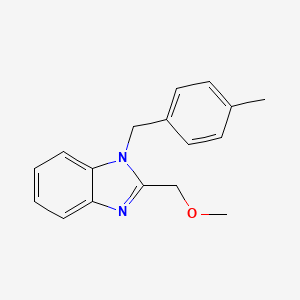 2-(methoxymethyl)-1-(4-methylbenzyl)-1H-benzimidazole