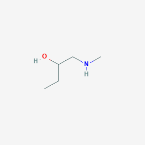 molecular formula C5H13NO B2778107 N-甲基-1-氨基-2-丁醇 CAS No. 42163-27-9