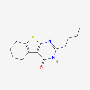 2-butyl-5,6,7,8-tetrahydro-[1]Benzothieno[2,3-d]pyrimidin-4(1H)-one