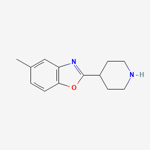 5-Methyl-2-piperidin-4-yl-1,3-benzoxazole