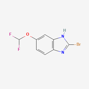 2-Bromo-5-(difluoromethoxy)-1H-benzimidazole