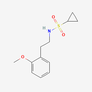 N-(2-methoxyphenethyl)cyclopropanesulfonamide