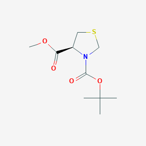 (s)-3-Tert-butyl 4-methyl thiazolidine-3,4-dicarboxylate