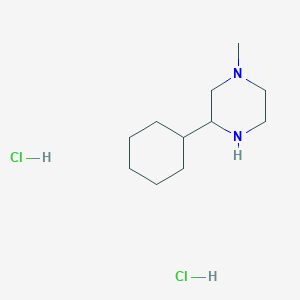 3-Cyclohexyl-1-methylpiperazine;dihydrochloride