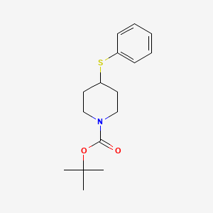 Tert-butyl 4-(phenylthio)piperidine-1-carboxylate