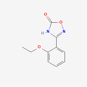 molecular formula C10H10N2O3 B2778631 3-(2-Ethoxyphenyl)-1,2,4-oxadiazol-5(4H)-one CAS No. 1183151-14-5