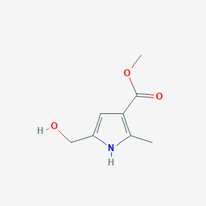 methyl 5-(hydroxymethyl)-2-methyl-1H-pyrrole-3-carboxylate