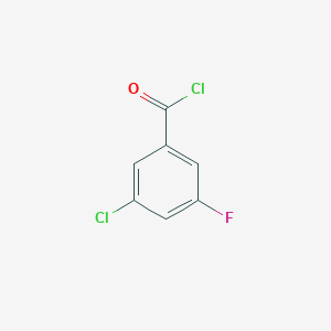 molecular formula C7H3Cl2FO B2778680 3-氯-5-氟苯甲酰氯 CAS No. 886496-62-4