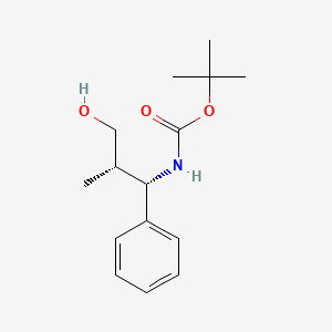 molecular formula C15H23NO3 B2778681 (2S,3S)-2-甲基-3-(叔丁氧羰基氨基)-3-苯基-1-丙醇 CAS No. 926308-23-8