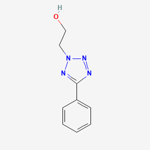 molecular formula C9H10N4O B2778706 2h-Tetrazole-2-ethanol, 5-phenyl- CAS No. 93742-43-9