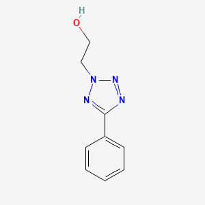 molecular formula C14H18O3 B2778706 2h-Tetrazole-2-ethanol, 5-phenyl- CAS No. 93742-43-9