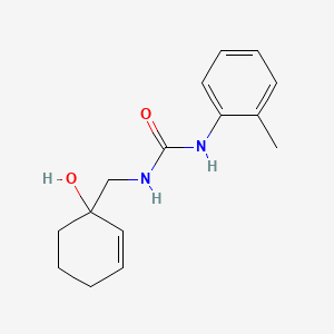 1-[(1-Hydroxycyclohex-2-en-1-yl)methyl]-3-(2-methylphenyl)urea