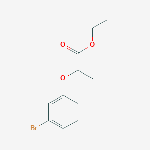 molecular formula C11H13BrO3 B2778767 Ethyl 2-(3-bromophenoxy)propanoate CAS No. 401791-40-0