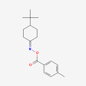 molecular formula C18H25NO2 B2778828 1-[({[4-(叔丁基)环己亚甲基]氧基}羰基)-4-甲基苯甲酸 CAS No. 329079-14-3