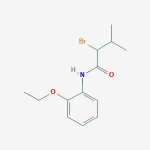 2-bromo-N-(2-ethoxyphenyl)-3-methylbutanamide