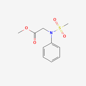 methyl N-(methylsulfonyl)-N-phenylglycinate