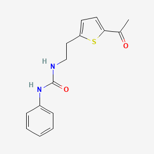 1-(2-(5-Acetylthiophen-2-yl)ethyl)-3-phenylurea