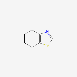 molecular formula C7H9NS B2778946 4,5,6,7-Tetrahydro-1,3-benzothiazole CAS No. 4433-49-2