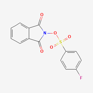 1,3-Dioxoisoindolin-2-yl 4-fluorobenzenesulfonate
