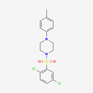 1-(2,5-Dichlorobenzenesulfonyl)-4-(4-methylphenyl)piperazine