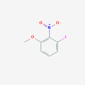 molecular formula C7H6INO3 B2779306 3-碘-2-硝基苯甲醚 CAS No. 725266-66-0